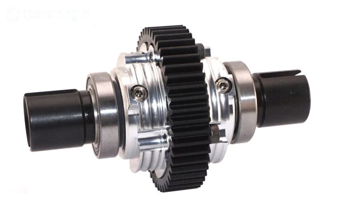 TPS87568/03 Alu-Tuning Diff. HPI-Rovan Zilver, 1 st.