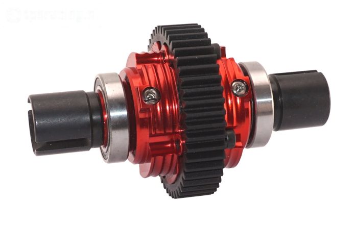 TPS87568/04 Alu-Differentieel HPI-Rovan Rood, 1 st.