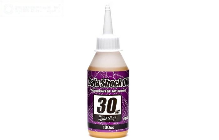 HPIZ145 Schokdemper olie 30WT Paars, 100 cc, 1 st.
