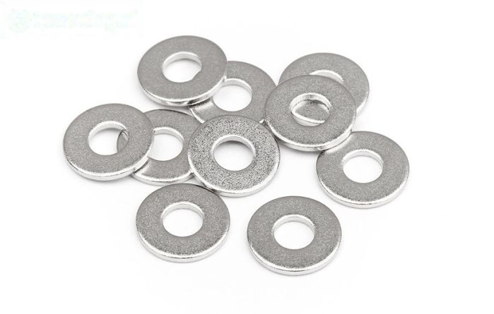 HPIZ685 Stalen ring Ø2,7-Ø7-H0,5 mm, 10 St.