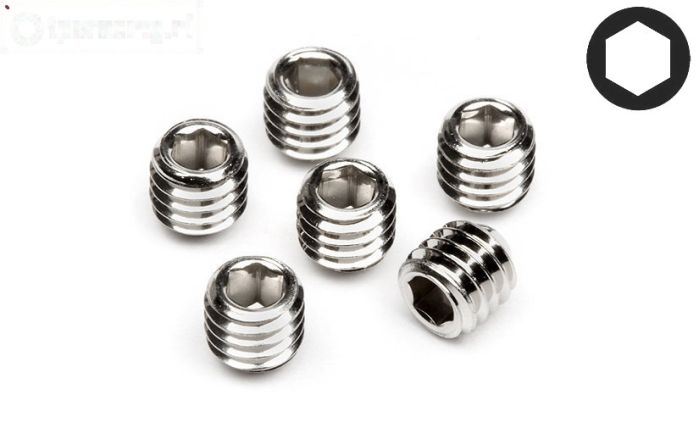 HPIZ700 Inbus koploos M3-L3 mm, 6 St.