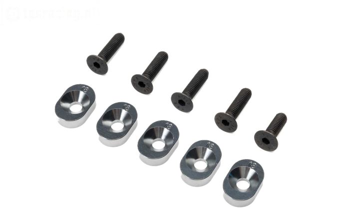 LOS-4156 LOSI 5IVE-TG Motor Plaatjes 18/67T, 5 st.