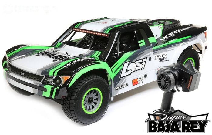 LOS05013T1 Super Baja Rey RTR, Zwart