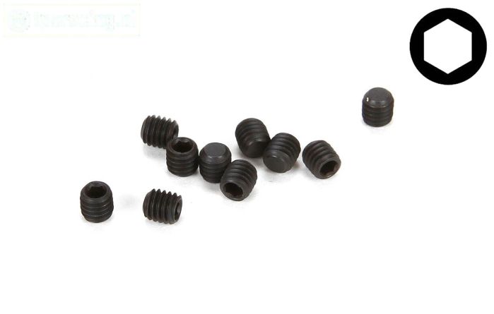 LOS235018 Inbus koploos M3-L3 mm, 10 st.