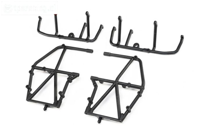 LOS241040 Rol kooi delen Zwart LMT Truck, Set