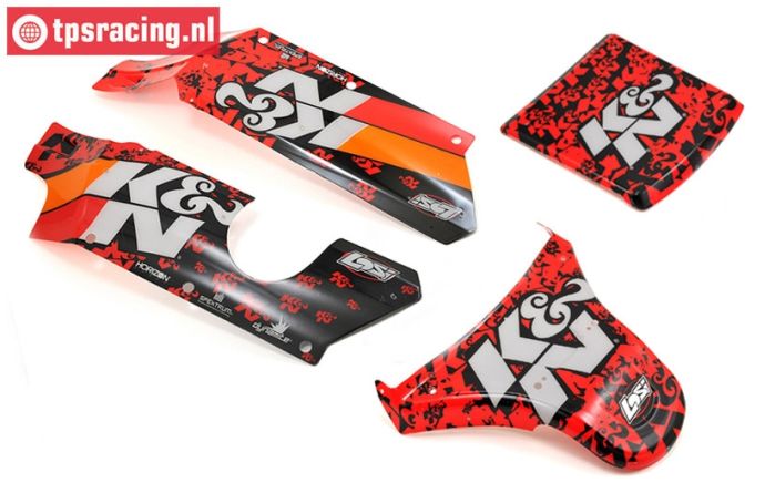 LOS250010 LOSI DBXL K&N kap, Set