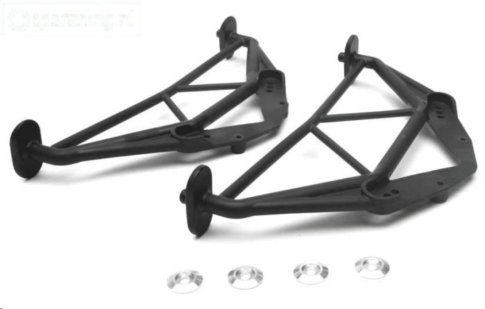 LOS250011 LOSI MTXL Kap steun voor/achter, Set