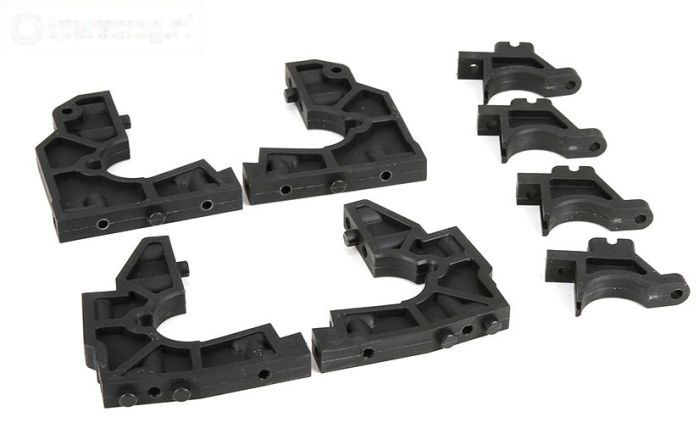 LOS251016 LOSI DBXL-MTXL Brug voor/achter, Set