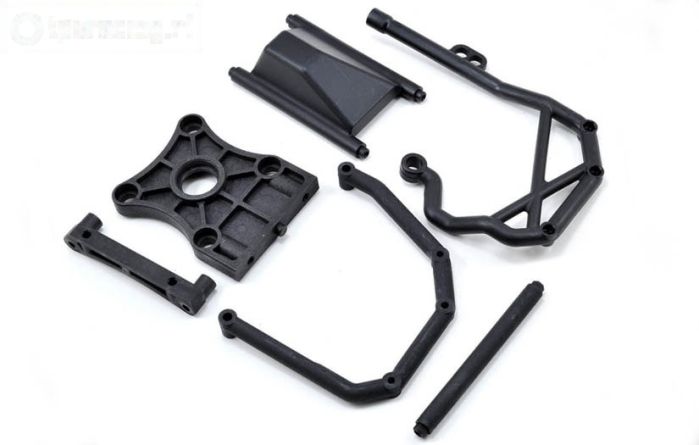 LOS251021 LOSI DBXL-MTXL Motor montage, Set.