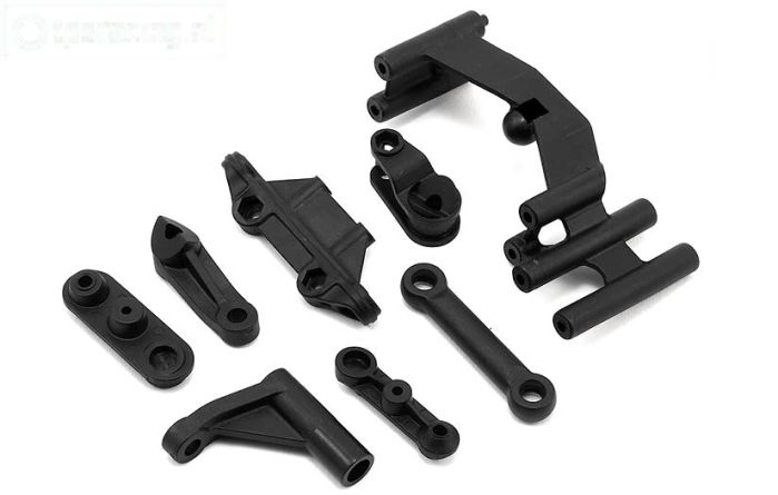 LOS251059 Stuur servo houder SBR-2.0-SRR, Set