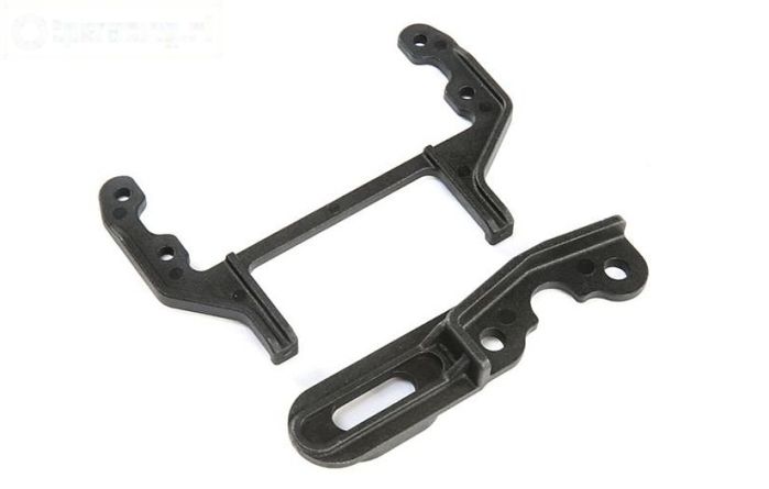 LOS251075 Gas/Rem servo bevestiging LOSI 5T 2.0, set