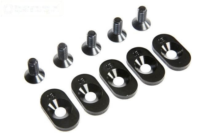 LOS252099 Motor plaatjes 18T LOSI 5T 2.0, 4 st.