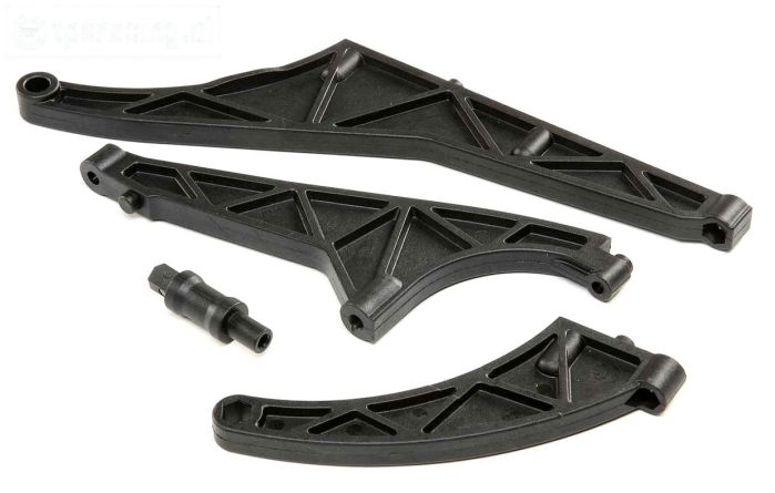 LOS251100 LOSI DBXL-E 2.0 Chassis steunen, set