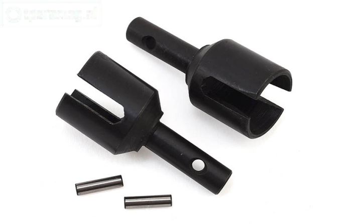 LOS252076 Diff-as voor/achter SBR-SRR, Set