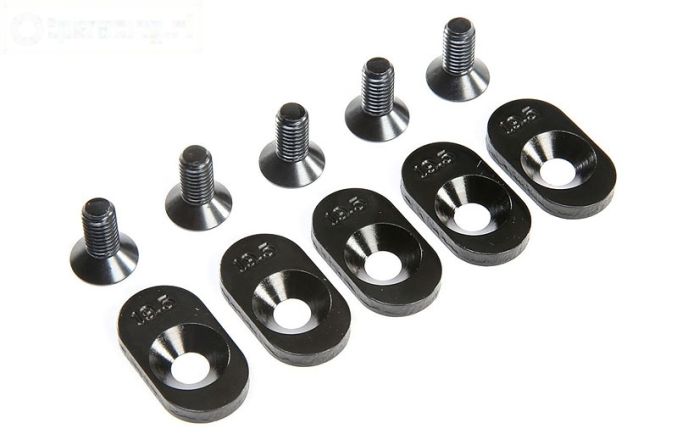 LOS252102 Motor plaatjes 19,5T LOSI 5T 2.0, 4 st.
