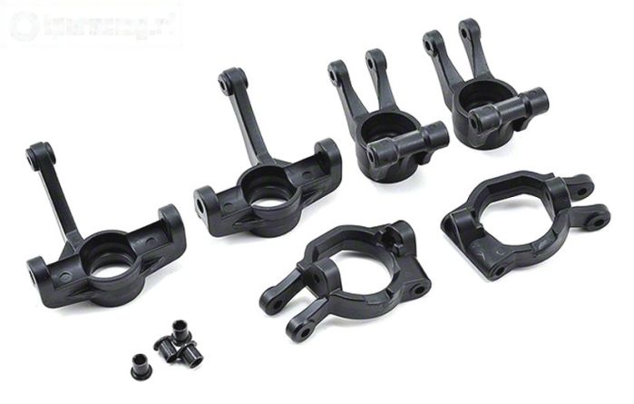 LOS254005 LOSI DBXL-MTXL Fusee voor/achter, Set