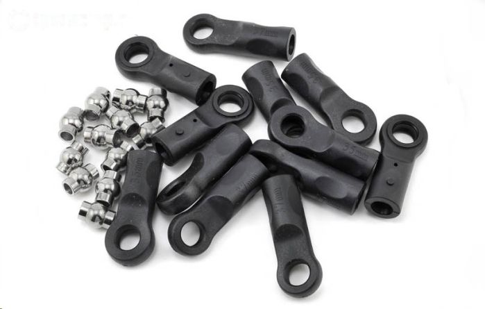 LOS254031 LOSI DBXL 2.0-E 2.0 Kogels met houders, 12 st