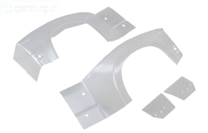 LOS350004 Kap Spatborden transparant SBR, Set