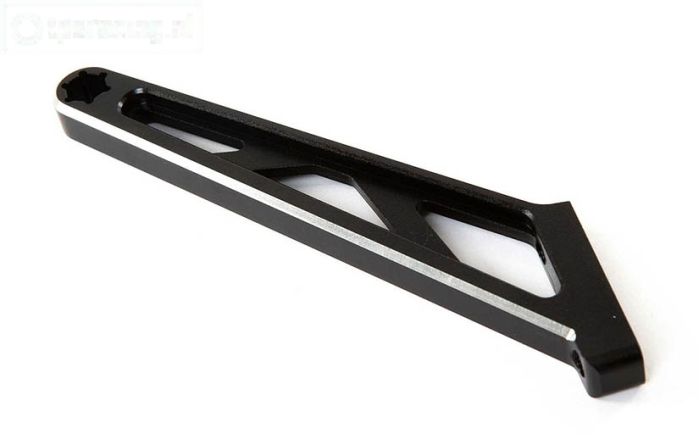 LOS351007 LOSI LOSI DBXL 2.0-E 2.0 Alu-Chassis strip achter, 1 st