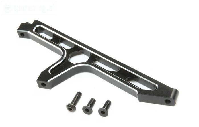LOS351016 LOSI DBXL-E 2.0 Alu-Chassis Steun voor, 1 st.