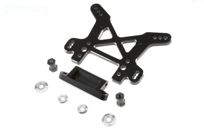 LOS354004 LOSI DBXL-MTXL Alu-Schokdemper brug voor, 1 st