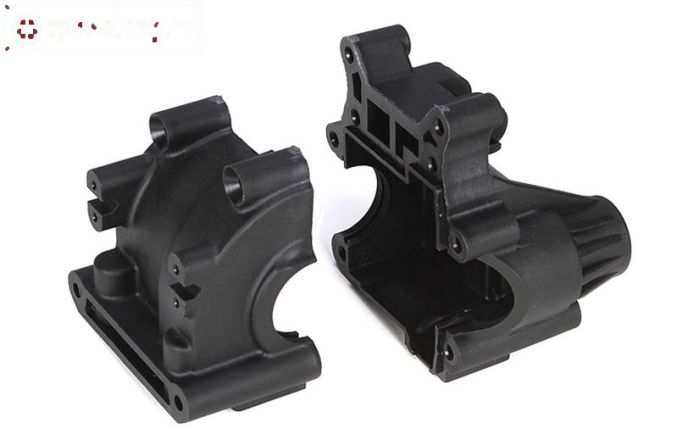 LOSB2542 Diff-behuizing achter LOSI 5T-BWS-TLR, set