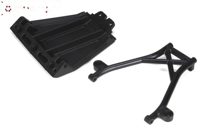 LOSB2574 Skid plaat-houder LOSI 5T-BWS, Set