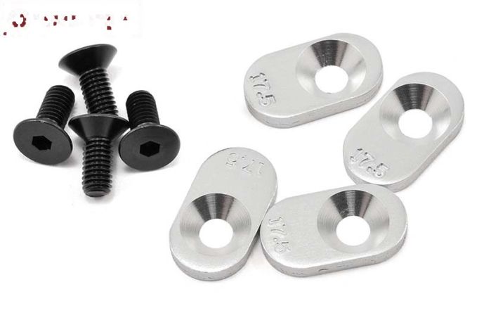 LOSB5806 Motor Plaatjes 17,5T LOSI 5T, 4 st.