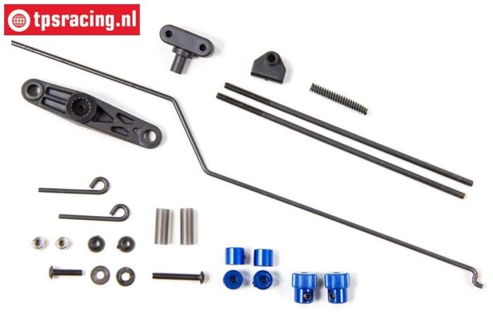 LOSB5901 Gas en rem stang LOSI 5T-BWS, Set