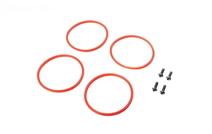 LOS-3693 LOSI 5IVE-T Schokdemper O-ring, set