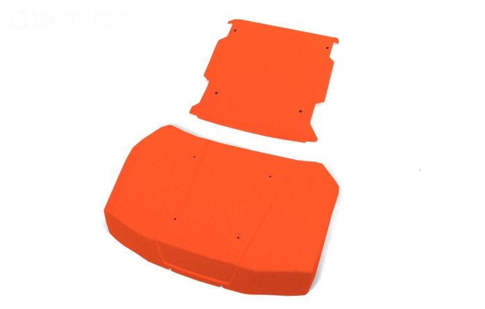 LOS-4008 LOSI 5IVE-T 3.0 Motorkap-dak panelen oranje, set