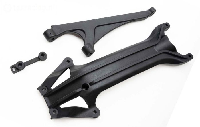 LOS-3680 LOSI 5IVE-TE 3.0 Chassis brace voor, set