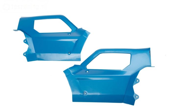 LOS-4004 LOSI 5IVE-T 3.0 Deur links-rechts blauw, set