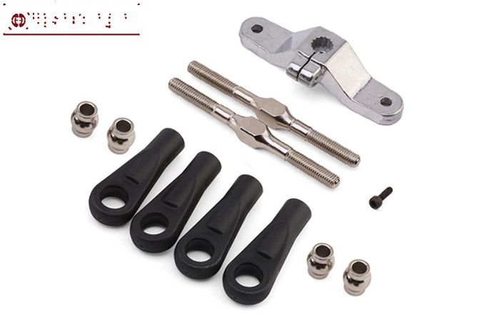LOS-3702 LOSI 5IVE-T 3.0 Servo-Saver stuurstang, set
