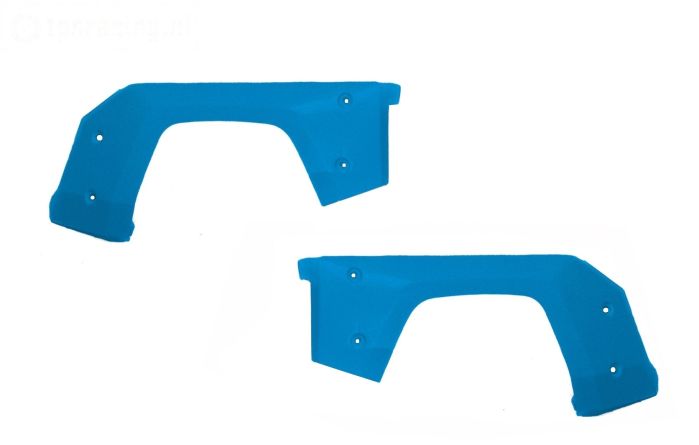 LOS-4010 LOSI 5IVE-T 3.0 Spatbord achter Blauw, set
