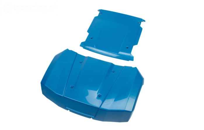 LOS-4007 LOSI 5IVE-T 3.0 Motorkap-dak panelen Blauw, set
