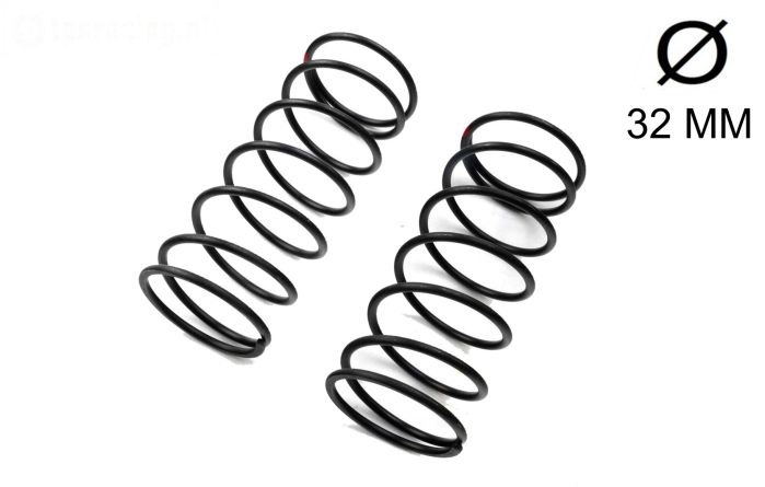 LOS-3736 LOSI 5IVE-T Schokd. veer voor Rood Ø32-Ø3,3 mm, 2 st.