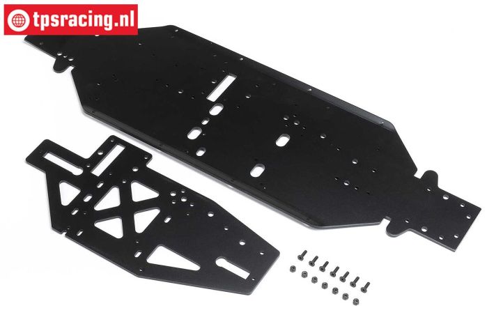 LOS251113 LOSI DBXL 2.0 Chassis met brace, set