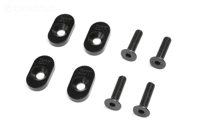 LOS232139 LOSI DBXL 2.0 Motor platen 21T, 4 st.