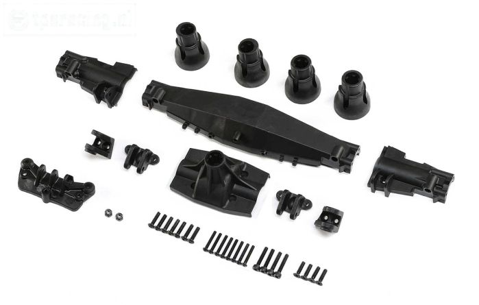 LOS242030 Differentieel behuizing achter LMT Truck, set