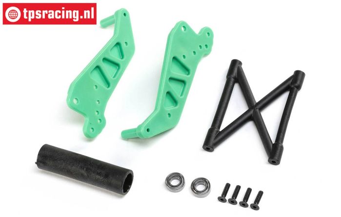 LOS241029 Wheelie bar Groen LMT Truck, Set
