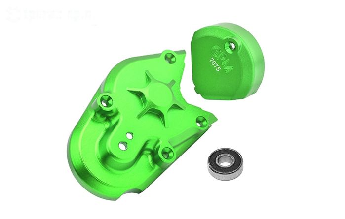 MX038A-G PROMOTO Alu-Aandrijf huis Groen, set