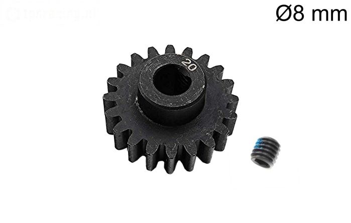 LOS-3743 LOSI 5IVE-TE Stalen tandwiel 20T-Ø8 mm, 1 st.