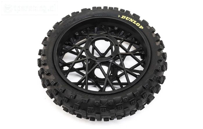 LOS46005 PROMOTO Achterband-velg zwart, 1 st.