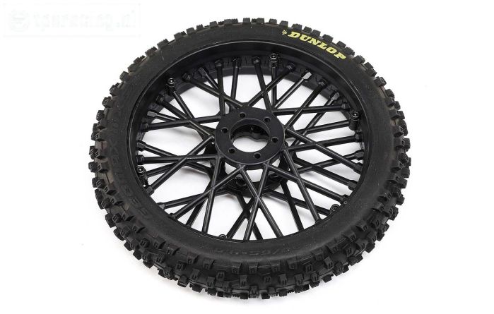 LOS46004 PROMOTO Voorband-velg zwart, 1 st.
