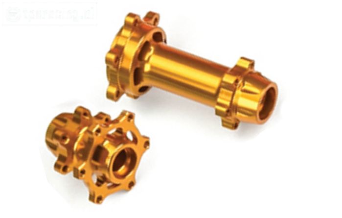 LOS362004 PROMOTO Alu wiel as Goud, set