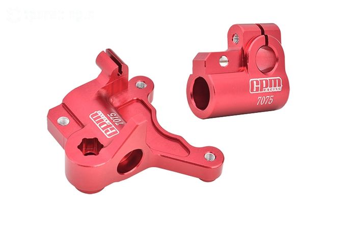 MX056-R PROMOTO Alu-voor as houder Rood, Set