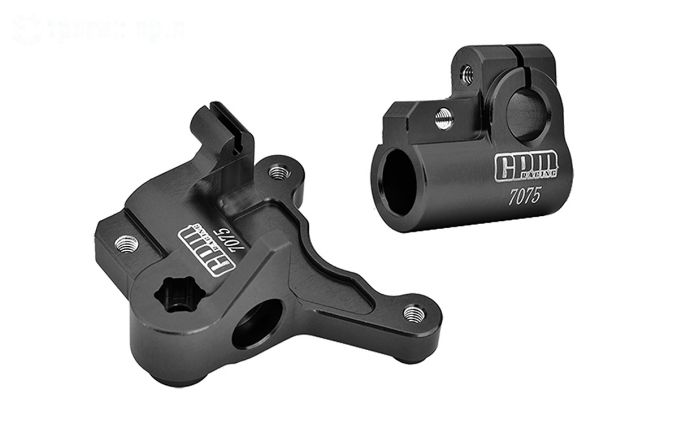 MX056-BK PROMOTO Alu-voor as houder Zwart, Set