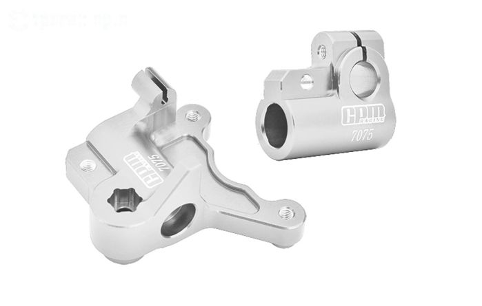 MX056-S PROMOTO Alu-voor as houder Zilver, Set