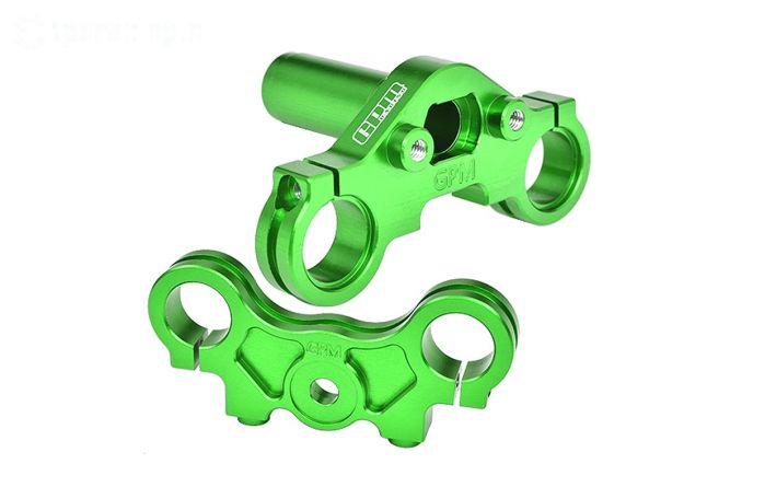 MX028-G PROMOTO Alu-Stuurplaat Groen, Set